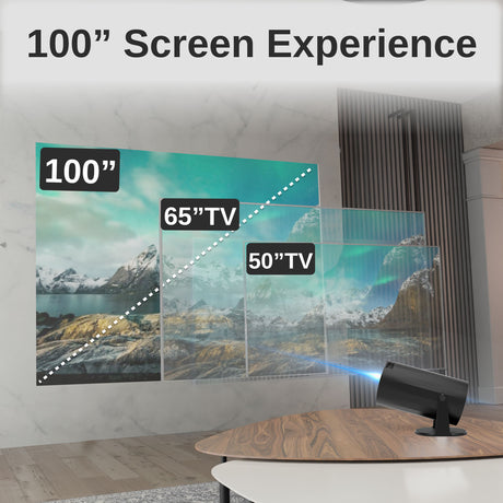 Laser Multi-Angle Android HD Projector