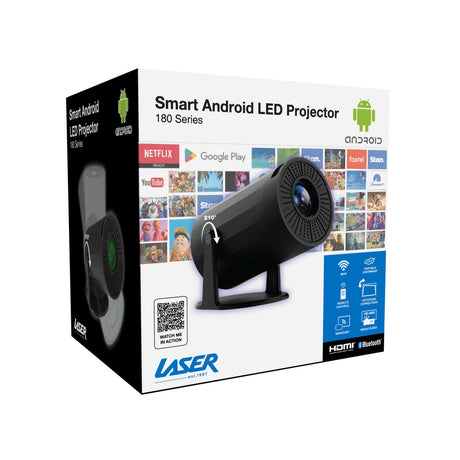 Laser Multi-Angle Android HD Projector