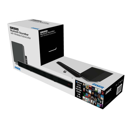 Laser Optical Soundbar with Wireless Sub-woofer
