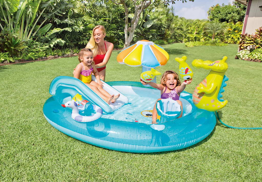 Intex Gator Inflatable Play Centre