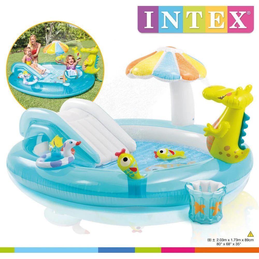 Intex Gator Inflatable Play Centre
