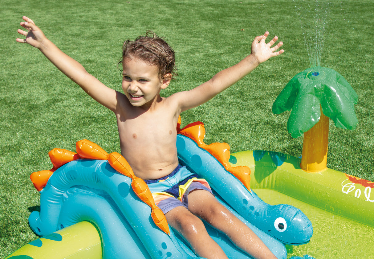 Intex Little Dino Inflatable Play Centre