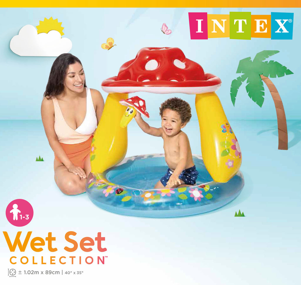 Intex Mushroom Inflatable Kiddie Pool