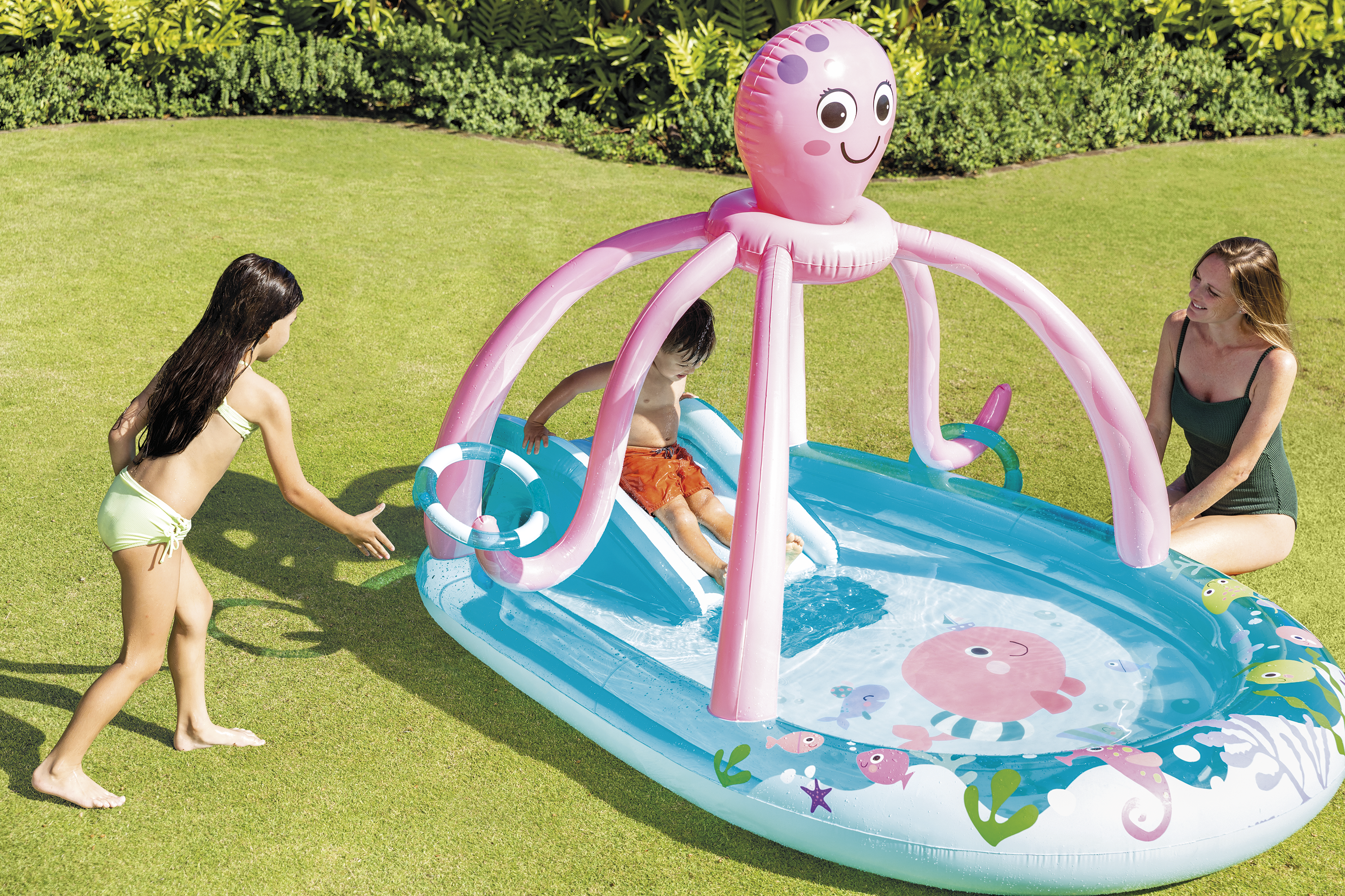 Intex Friendly Octopus Inflatable Play Centre