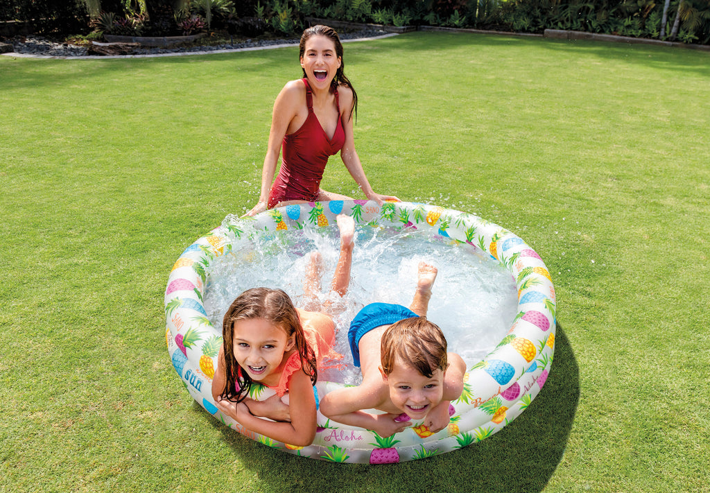 Intex 3 Ring Pineapple Splash Pool