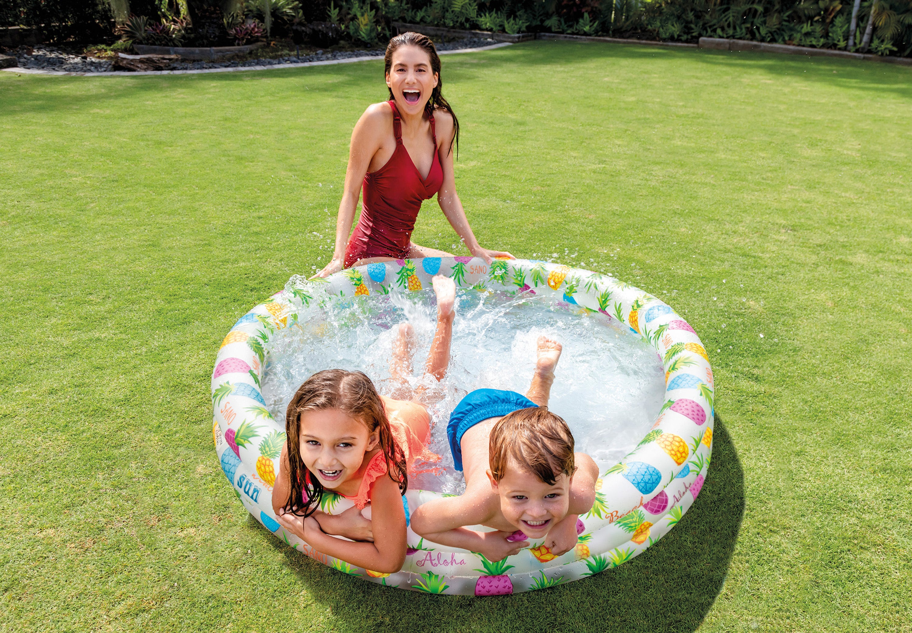 Intex 3 Ring Pineapple Splash Pool
