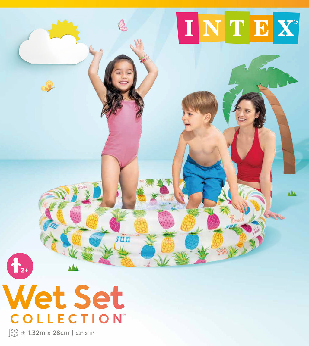 Intex 3 Ring Pineapple Splash Pool