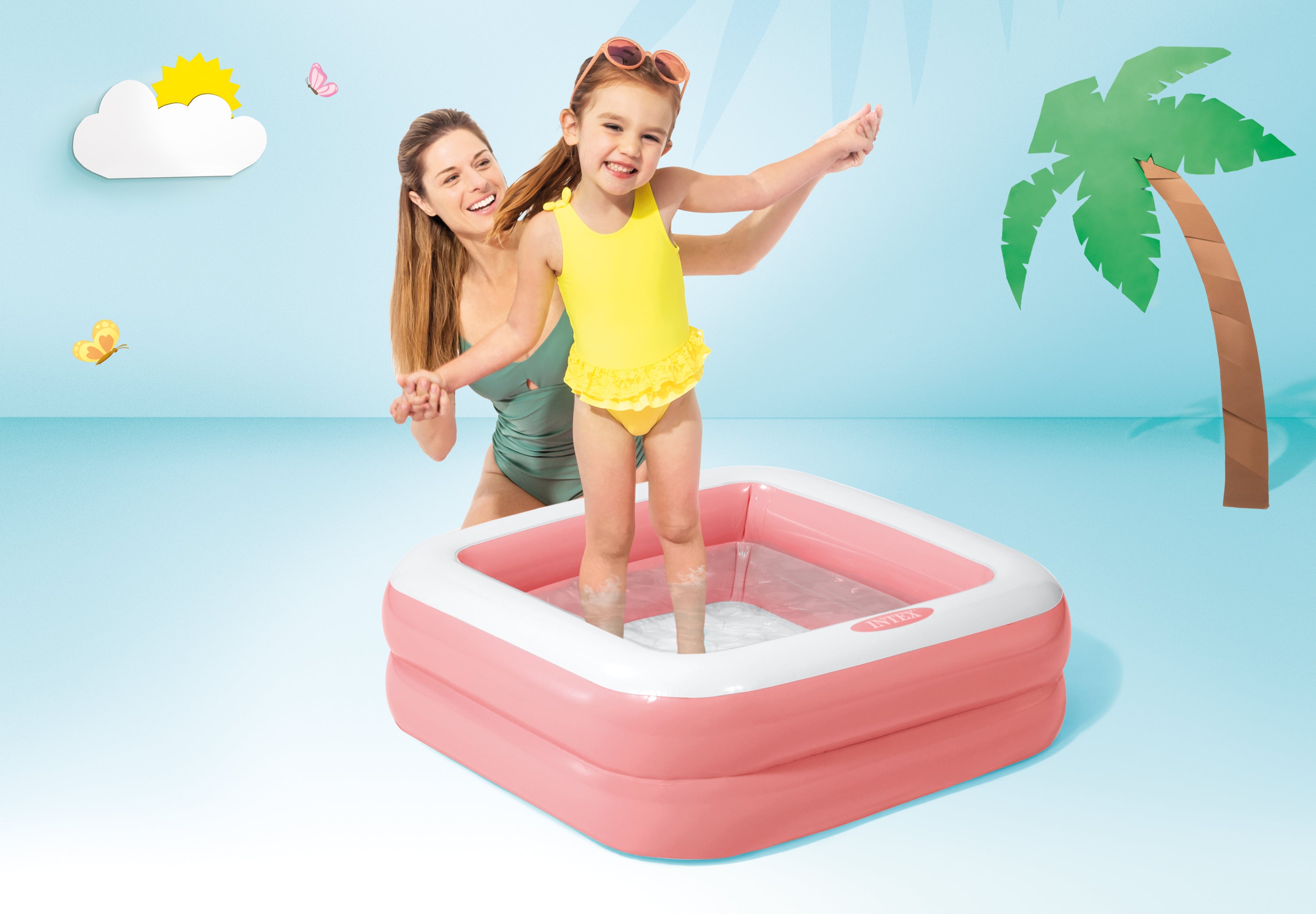 Intex Pink Play Box Pool