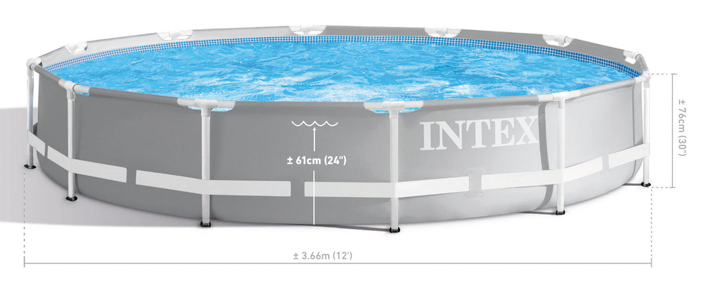 Intex PRISM 12' Metal Frame Pool