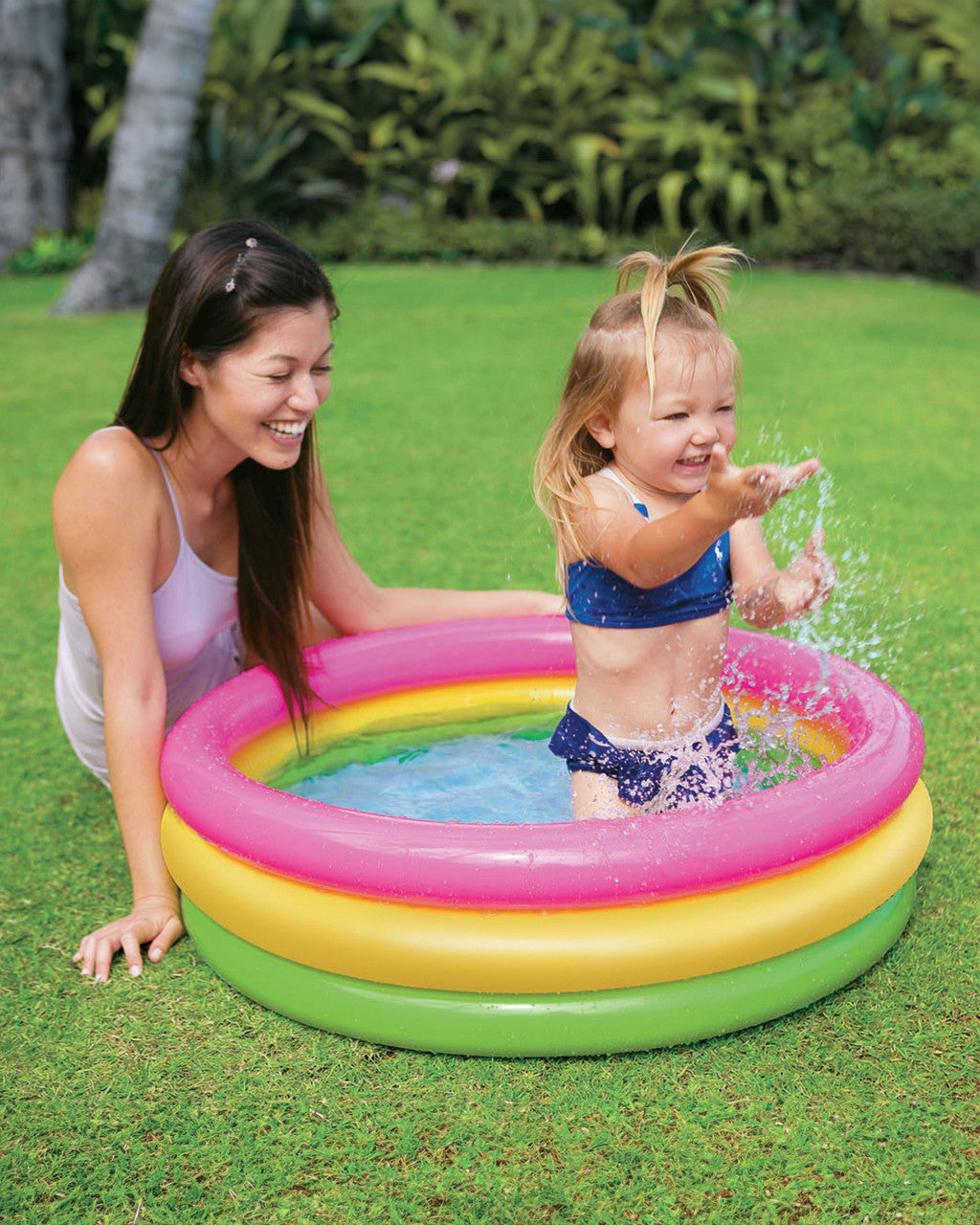 Intex Sunset Glow Kiddie Pool 86cm