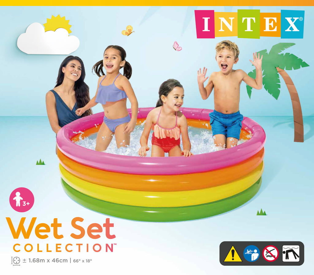 Intex Sunset Glow Kiddie Pool 56441