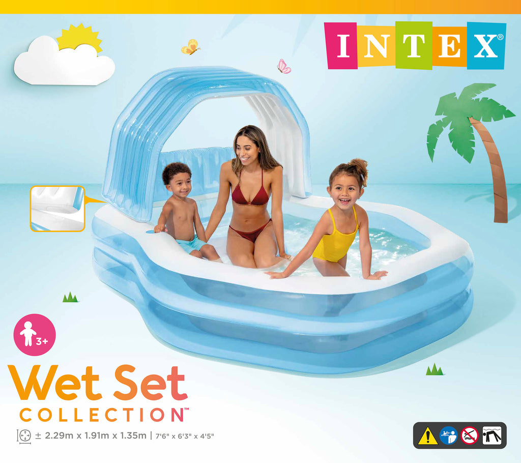 Intex Sun Shade Family Inflatable Pool