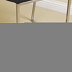 Auburn Modern Black Leather Bar Stool