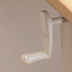 Height-Adjustable Solid Wood Study Desk