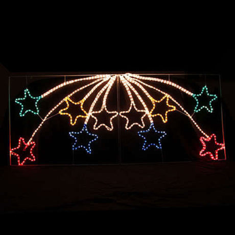 Samland 10-Star Animated LED Rope Light