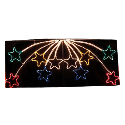 Samland 10-Star Animated LED Rope Light