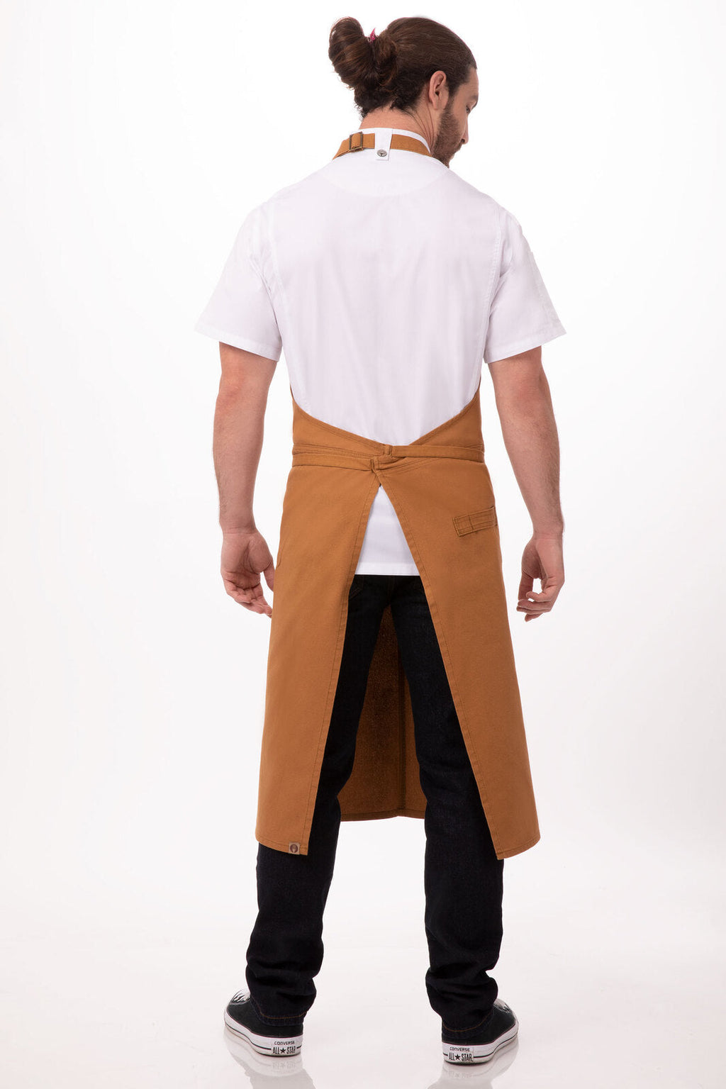 Rockford Nutmeg Chefs Bib Apron by Chef Works