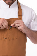 Rockford Nutmeg Chefs Bib Apron by Chef Works