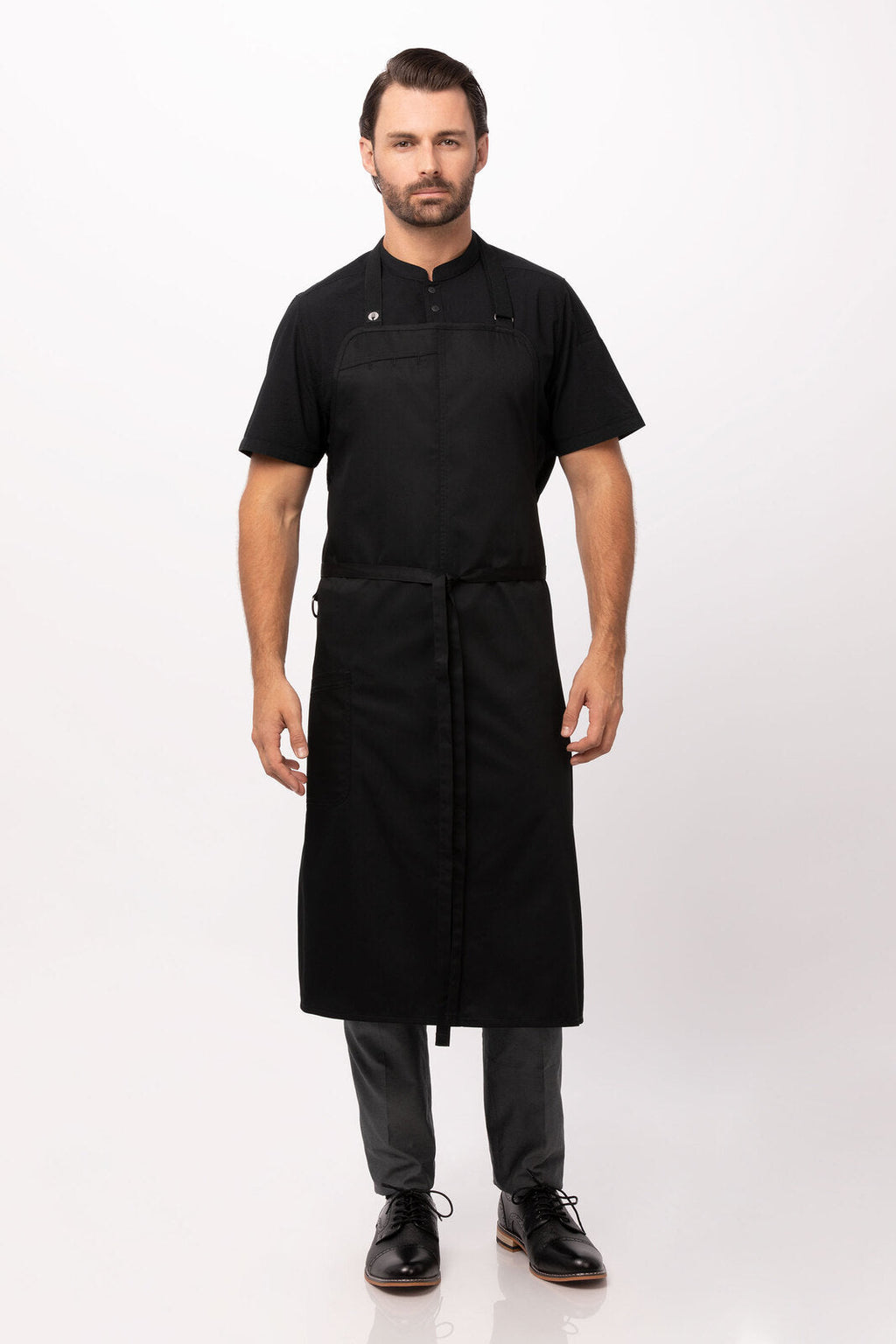 Brio Chef Black Bib Apron by Chef Works
