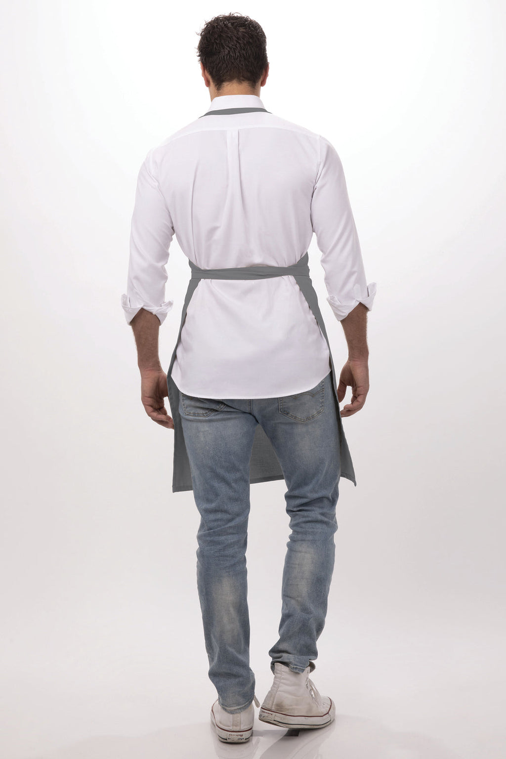 Butcher Grey Bib Apron by Chef Works