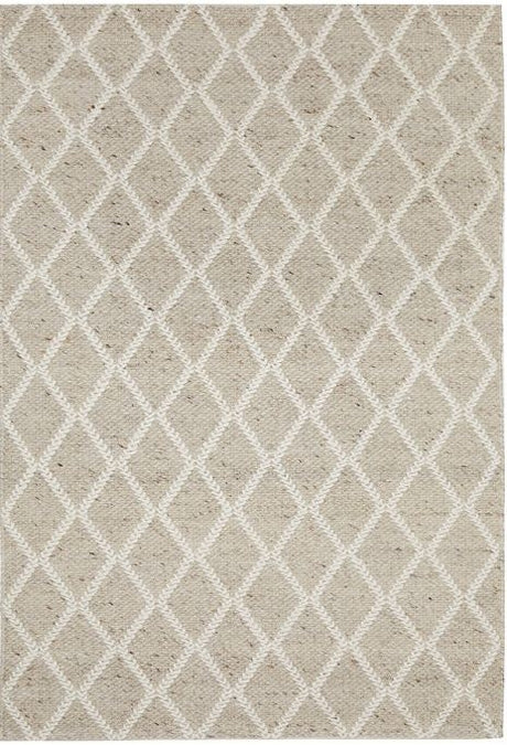 Huxley Hand-Loomed Modern Wool-Polyester Rug