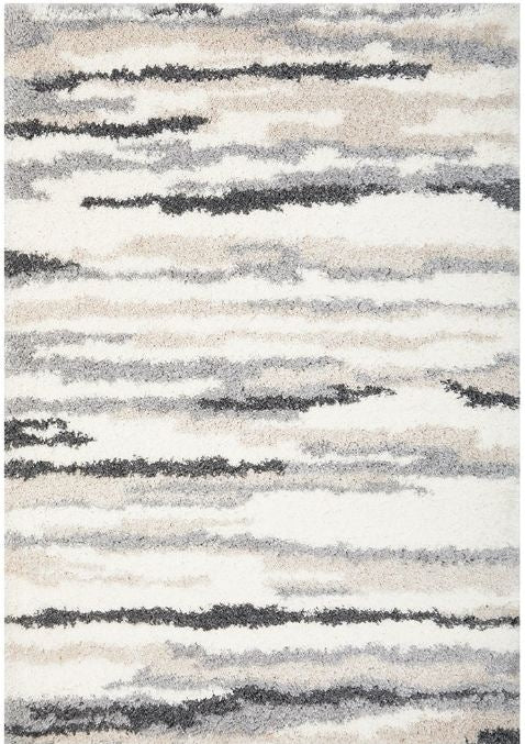 Moonlight Neptune Slate Area Rug - Modern Shag
