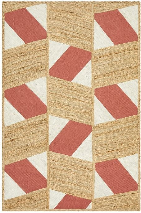 Parade 111 Coral Modern Hand-Loomed Area Rug
