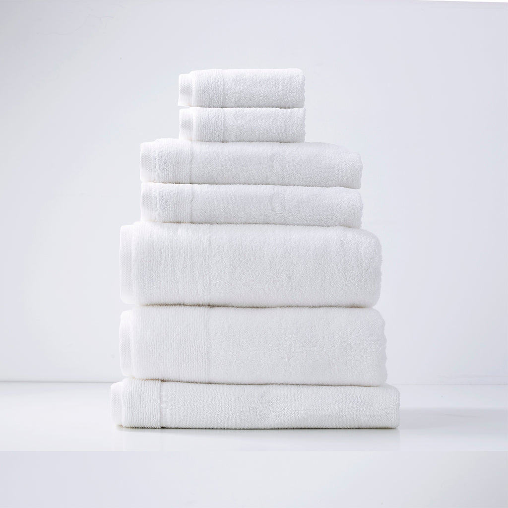 Aireys 650 GSM Zero Twist Luxury Plush 7 Piece Towel Set by Renee Taylor
