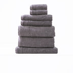 Aireys 650 GSM Zero Twist Luxury Plush 7 Piece Towel Set by Renee Taylor