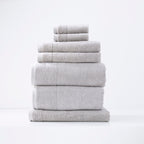 Aireys 650 GSM Zero Twist Luxury Plush 7 Piece Towel Set by Renee Taylor