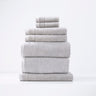Aireys 650 GSM Zero Twist Luxury Plush 7 Piece Towel Set by Renee Taylor