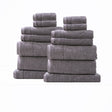 Aireys 650 GSM Zero Twist 14 Piece Bath Towel Set Collection by Renee Taylor