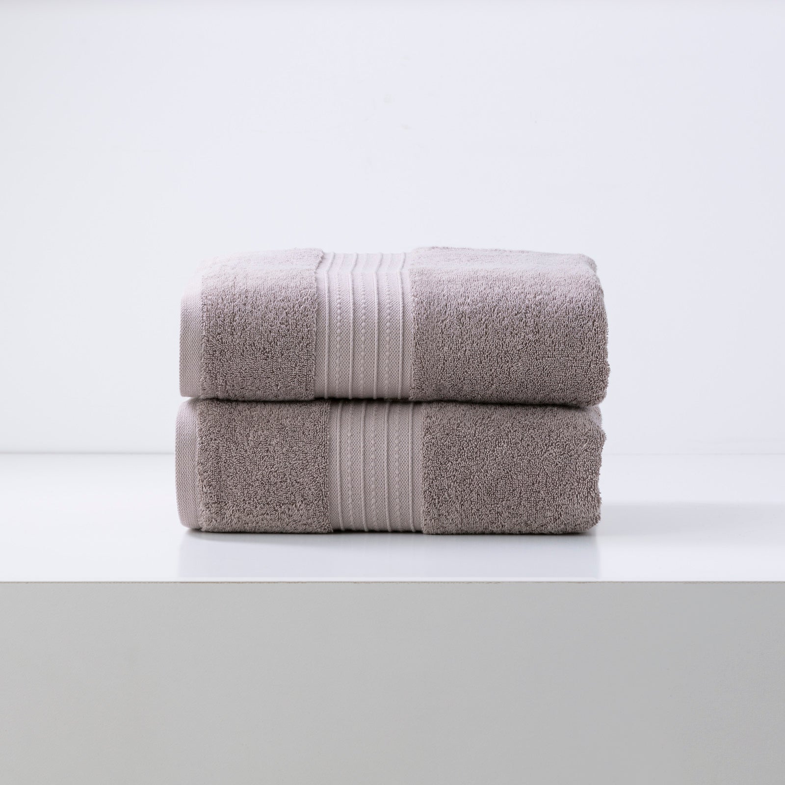 Brentwood 650 GSM Low Twist Premium Bath Sheet Collection by Renee Taylor