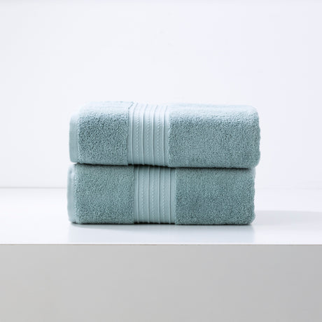 Brentwood 650 GSM Low Twist Premium Bath Sheet Collection by Renee Taylor