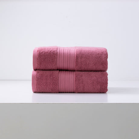 Brentwood 650 GSM Low Twist Premium Bath Sheet Collection by Renee Taylor