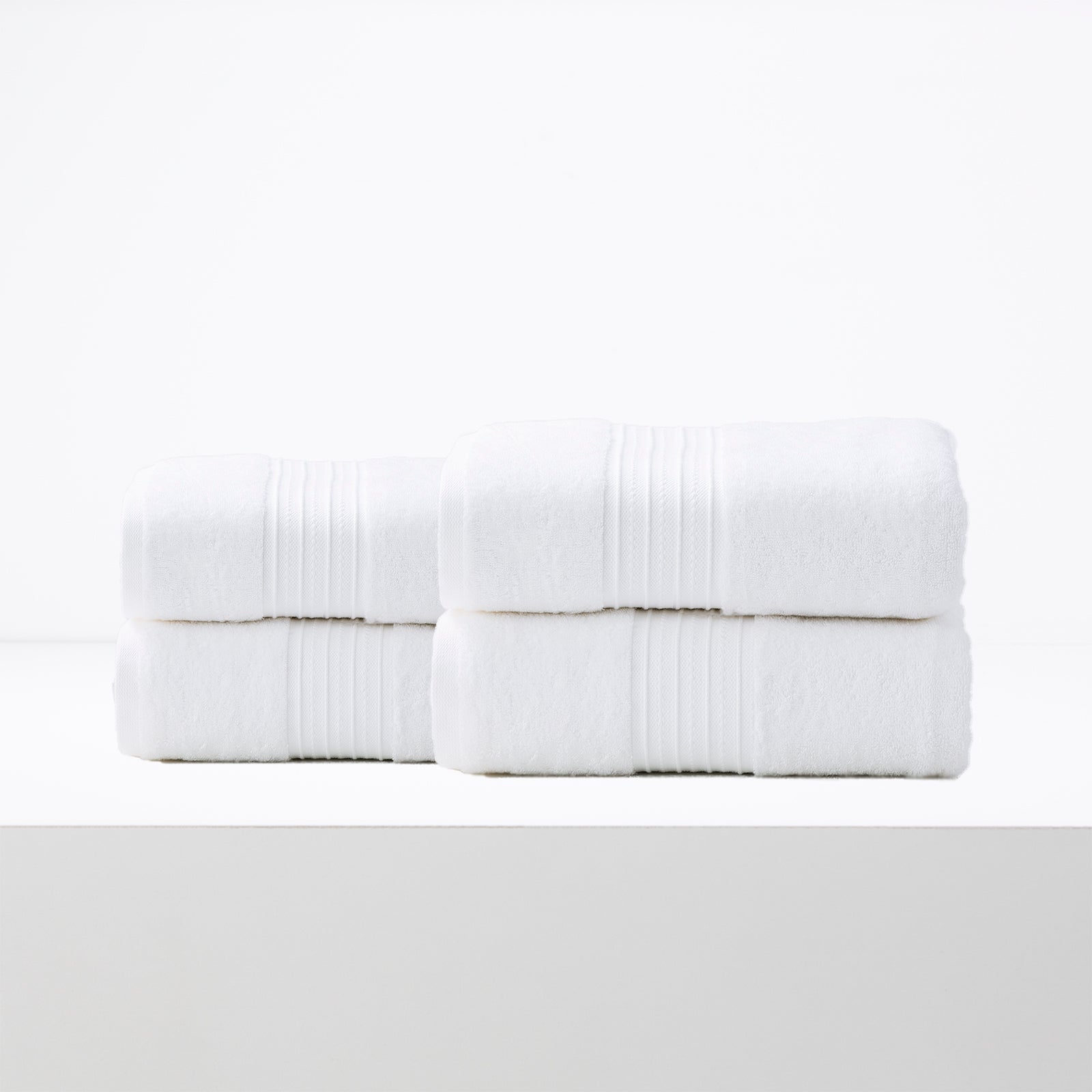 Brentwood 650 GSM Low Twist 4 Pack Premium Bath Sheet Set by Renee Taylor