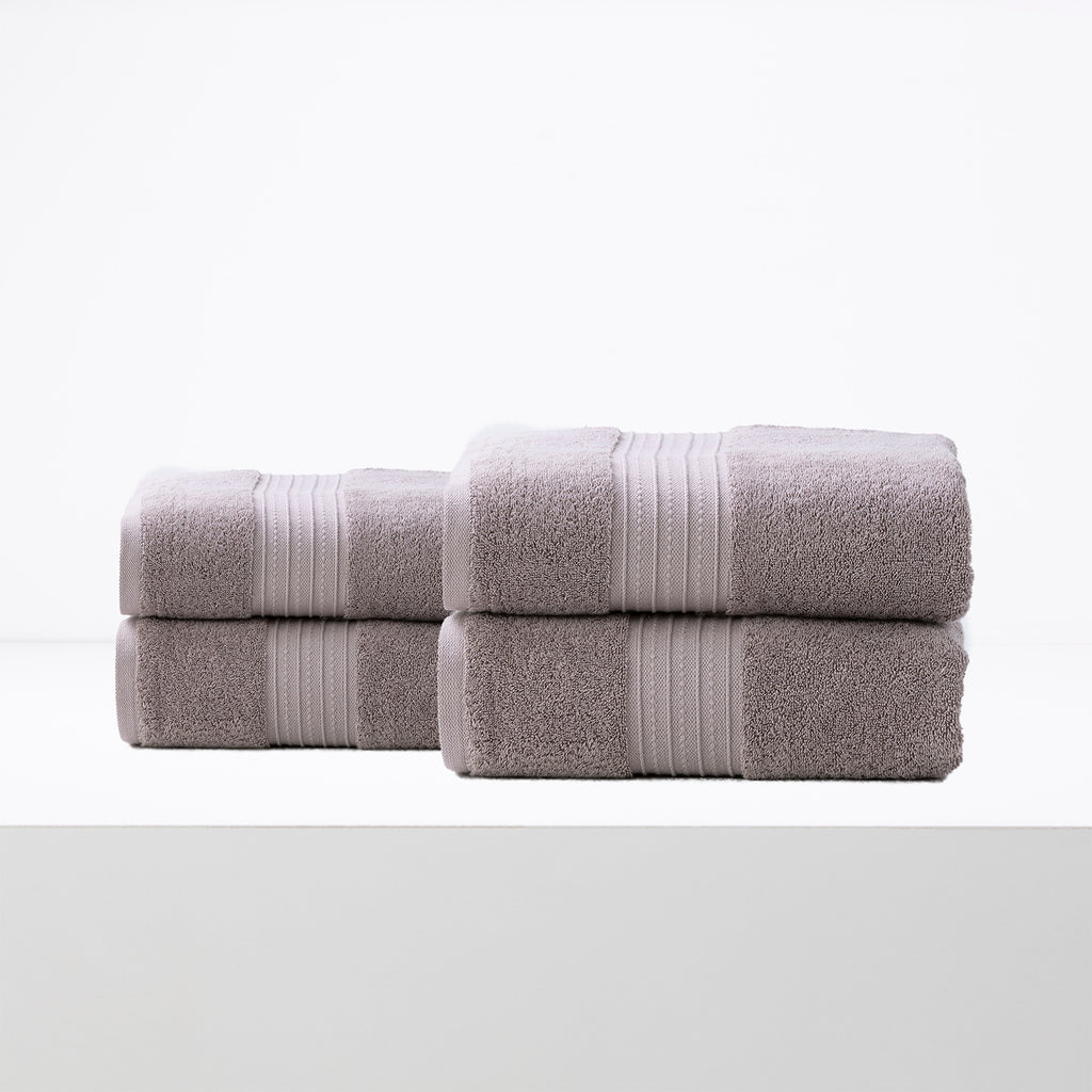 Brentwood 650 GSM Low Twist 4 Pack Premium Bath Sheet Set by Renee Taylor