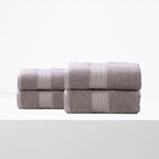 Brentwood 650 GSM Low Twist 4 Pack Premium Bath Sheet Set by Renee Taylor
