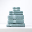 Brentwood 650 GSM Low Twist 7 Piece Bath Sheet Towel Set by Renee Taylor