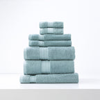 Brentwood 650 GSM Low Twist 7 Piece Bath Sheet Towel Set by Renee Taylor