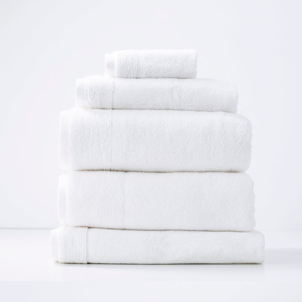 Aireys 650 GSM Zero Twist 5 Piece Luxury Bath Towel Set by Renee Taylor