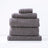 Aireys 650 GSM Zero Twist 5 Piece Luxury Bath Towel Set by Renee Taylor