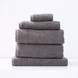 Aireys 650 GSM Zero Twist 5 Piece Luxury Bath Towel Set by Renee Taylor