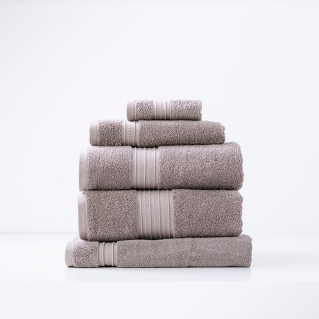 Brentwood 650 GSM Low Twist 5 Piece Bath Sheet Luxury Towel Set by Renee Taylor