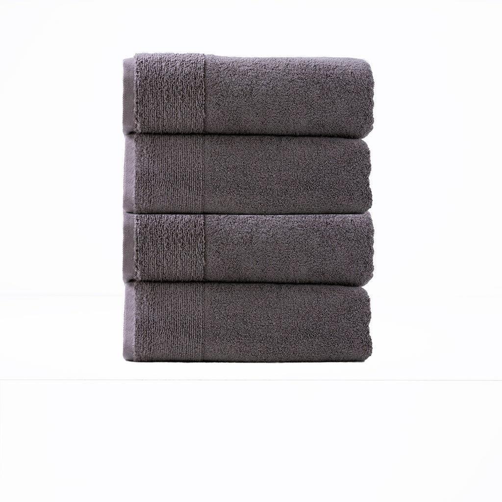 Aireys & Brentwood 650 GSM Zero and Low Twist Bath Towel Collection by Renee Taylor