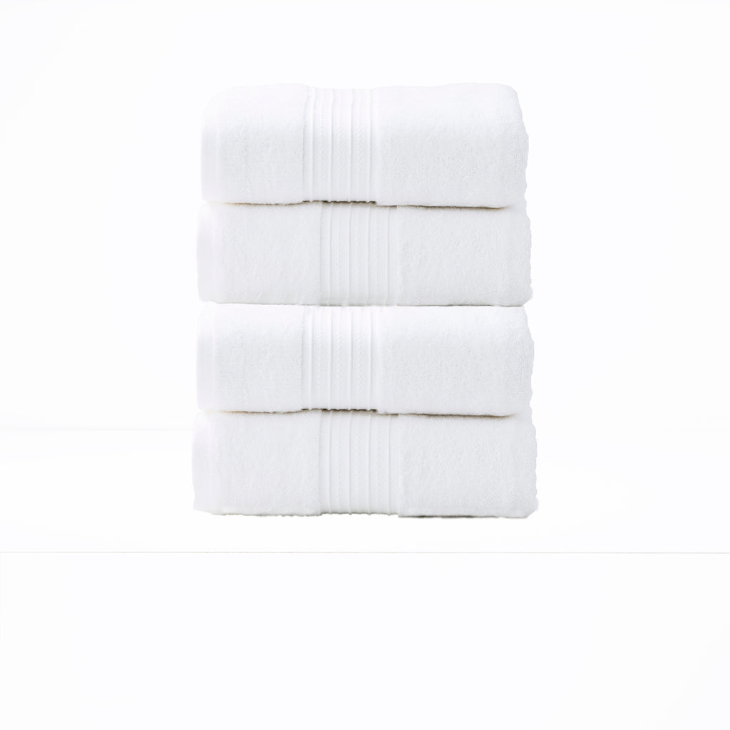 Aireys & Brentwood 650 GSM Zero and Low Twist Bath Towel Collection by Renee Taylor