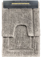 2 Piece 2200 GSM Tufted Bath Mat Set by Renee Taylor – Luxury Plush Absorbent