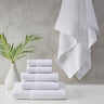 Retreat Cotton Tencel Antimicrobial 6 Piece Towel Set by Cloud Linen Collection
