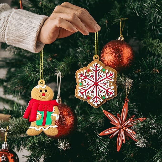 Festive 12-Piece Christmas Ornament Set
