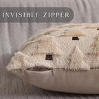 Luxury Black Christmas Pillow Covers - Set of 2